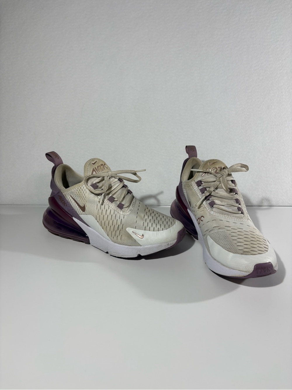 Nike Casual Athletic Sneakers in Mauve Size 5Y